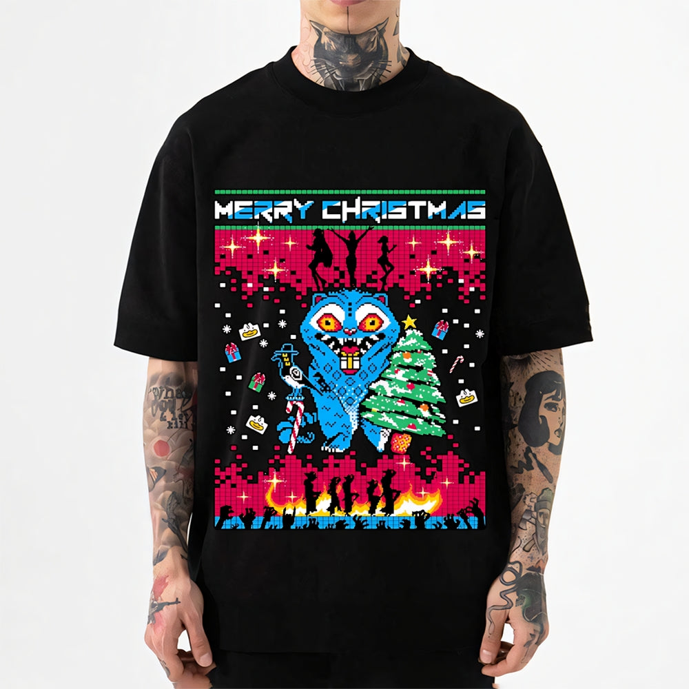 Christmas Kpop Hunter Demon Japanese Style Classic Tee
