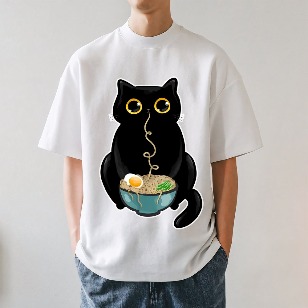 Ramen Cat Japanese Style Classic Tee