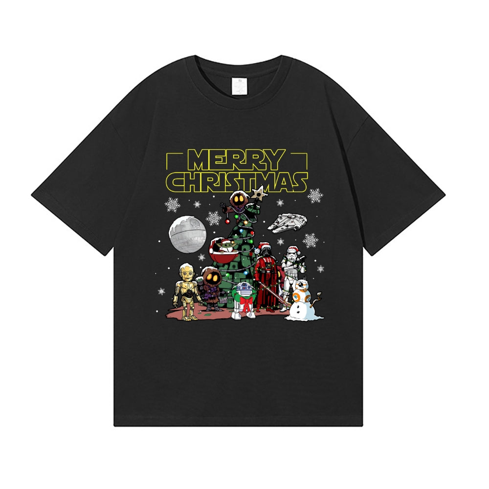 Christmas Star Wars Japanese Style Classic Tee