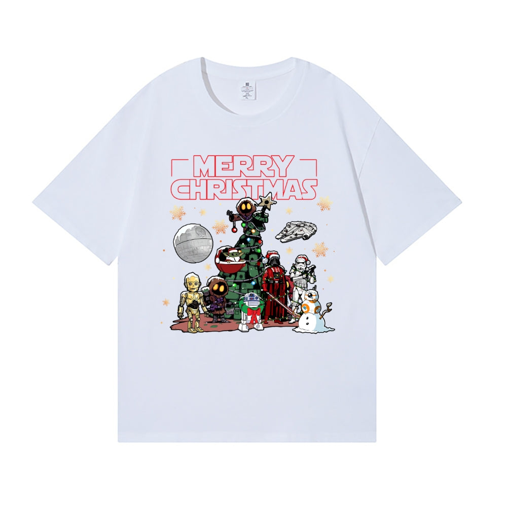 Christmas Star Wars Japanese Style Classic Tee