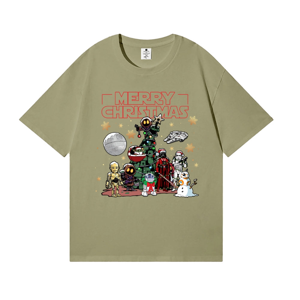 Christmas Star Wars Japanese Style Classic Tee