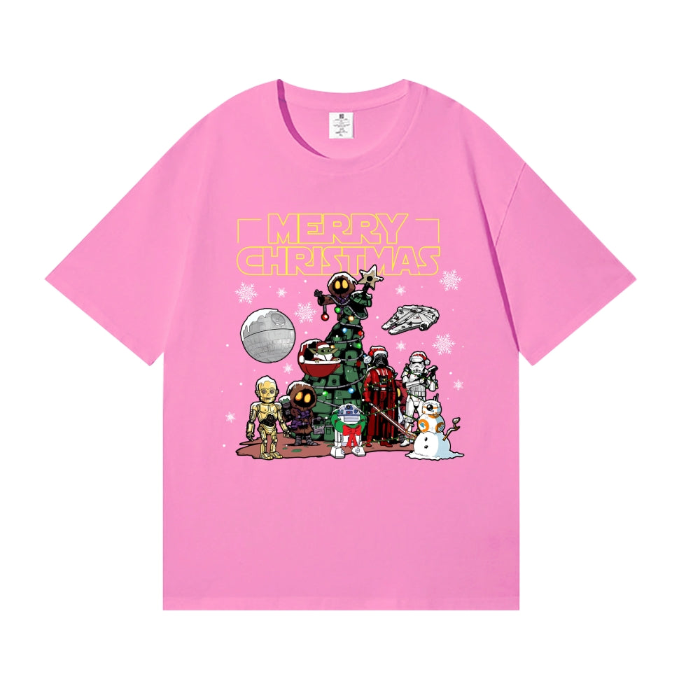 Christmas Star Wars Japanese Style Classic Tee