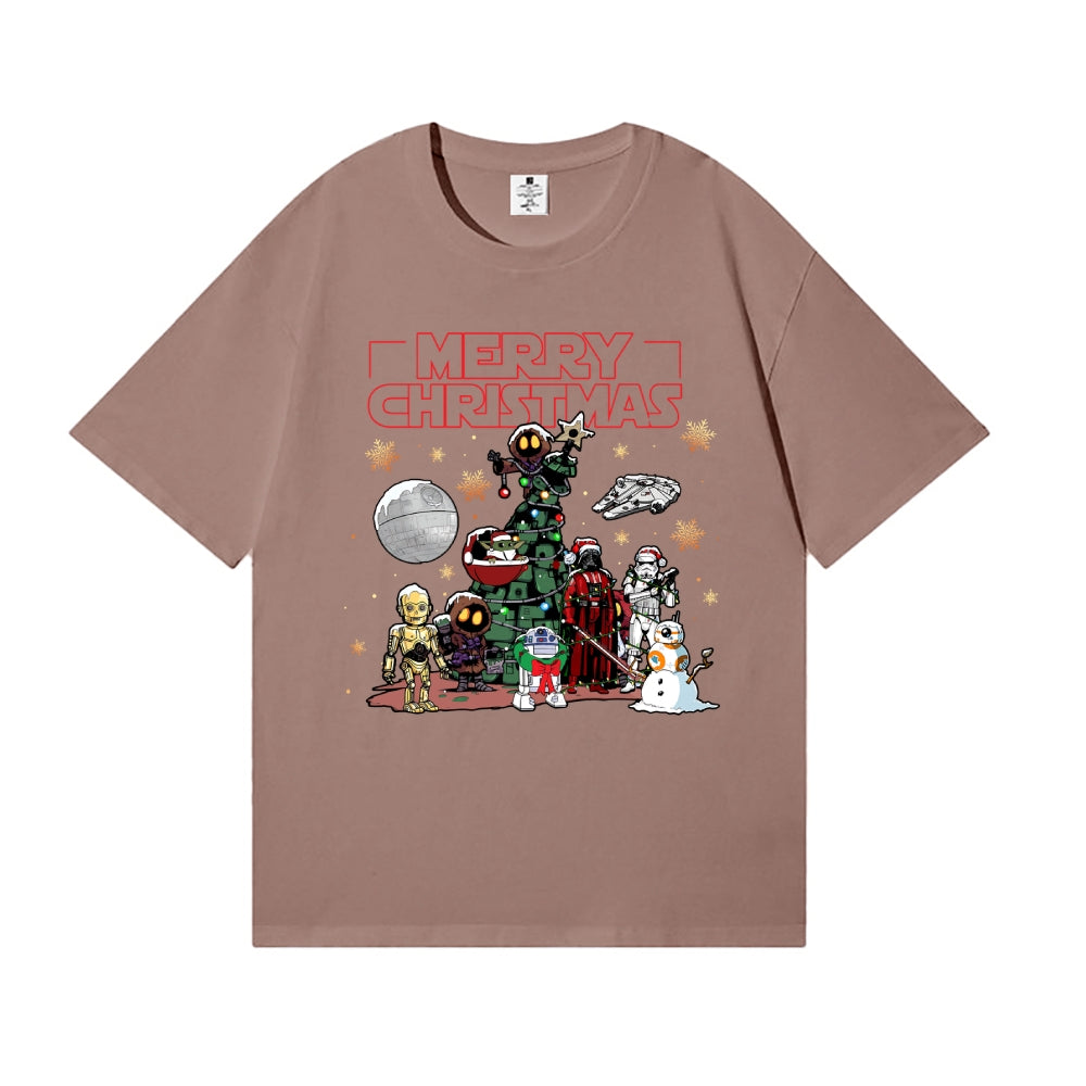 Christmas Star Wars Japanese Style Classic Tee