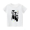 Atomic Cat Vintage Kids Cotton T-shirt