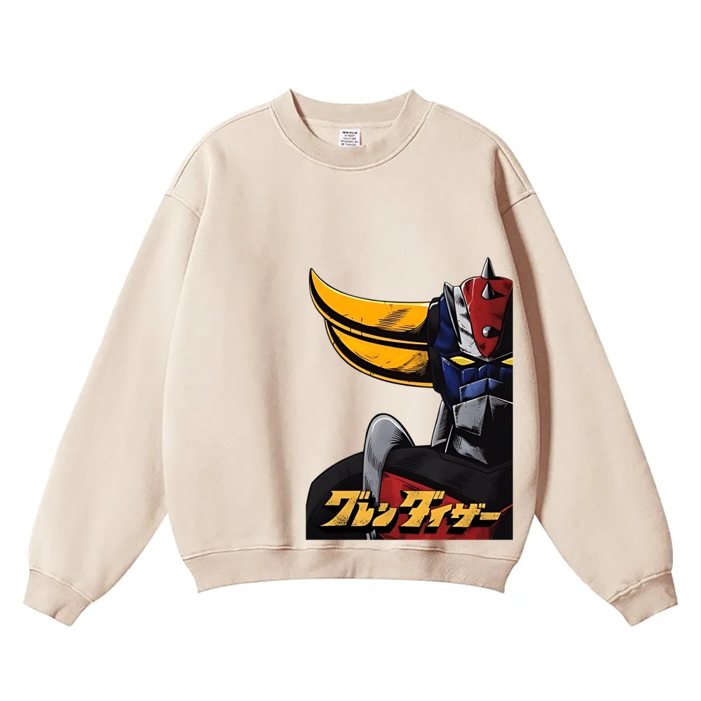 Grendizer Vintage Cotton Blend Sweatshirt