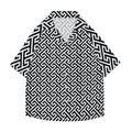Special Texture Japanese Style Camp Shirt