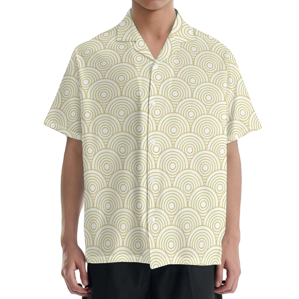 Wave Japanese Style Camp Shirt