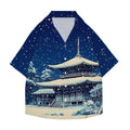 Snow Japanese Style Camp Shirt
