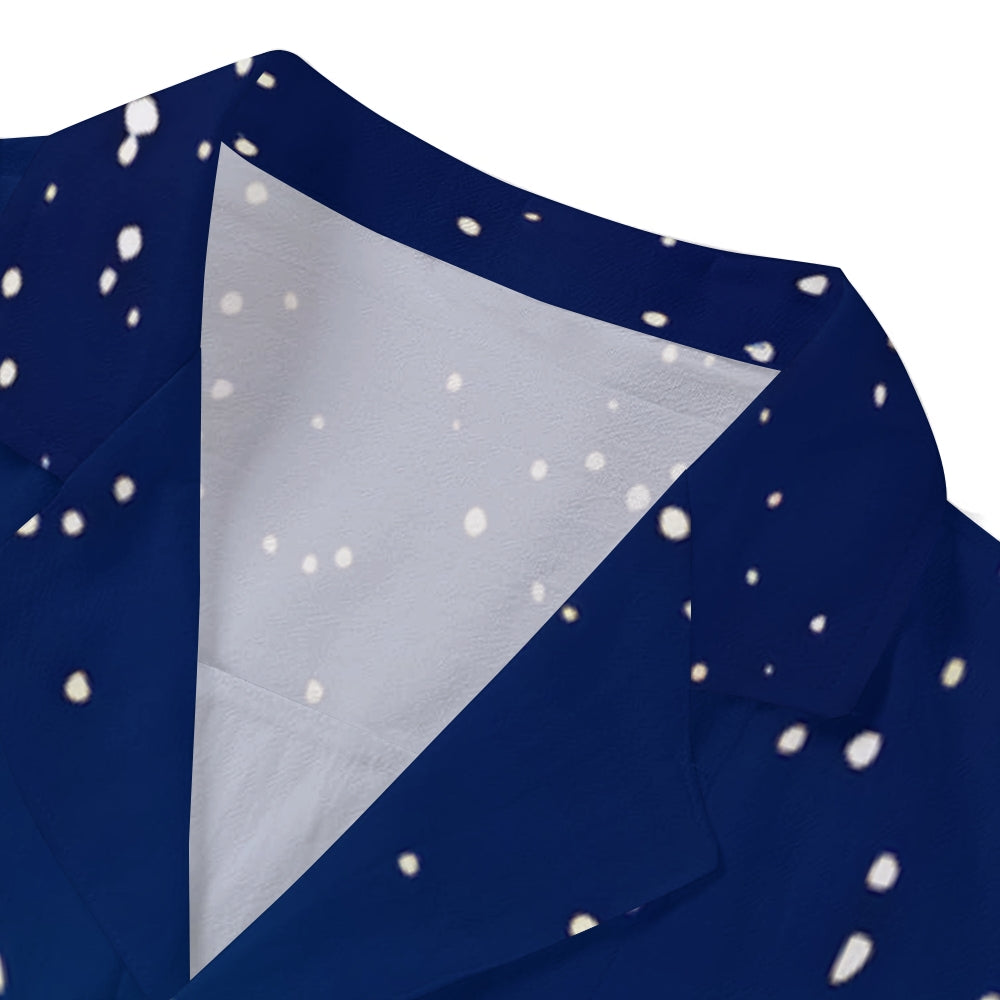 Snow Japanese Style Camp Shirt