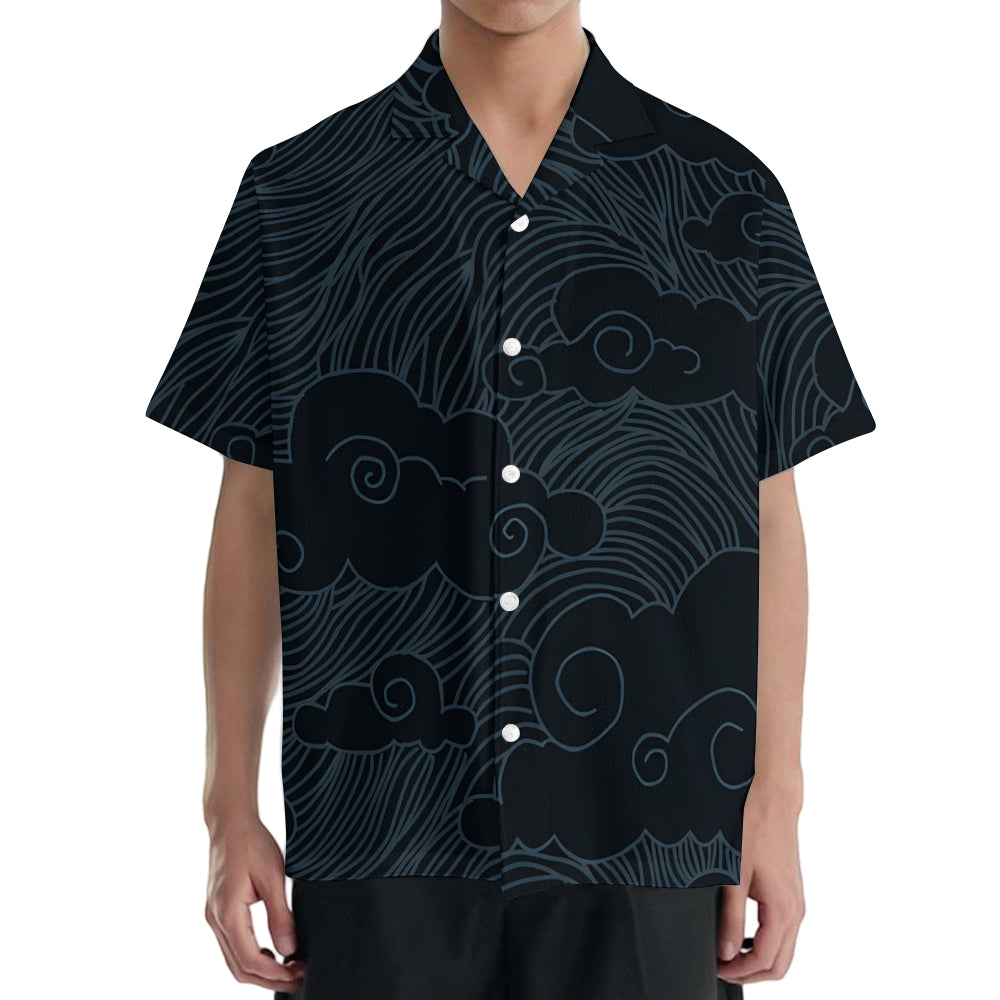 Great Wave Japanese Style Camp Shirt