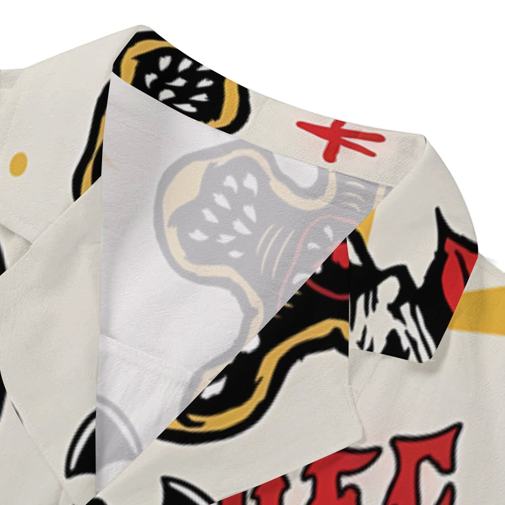 Hellfire Club Japanese Style Camp Shirt