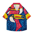 Parrot Japanese Style Camp Shirt