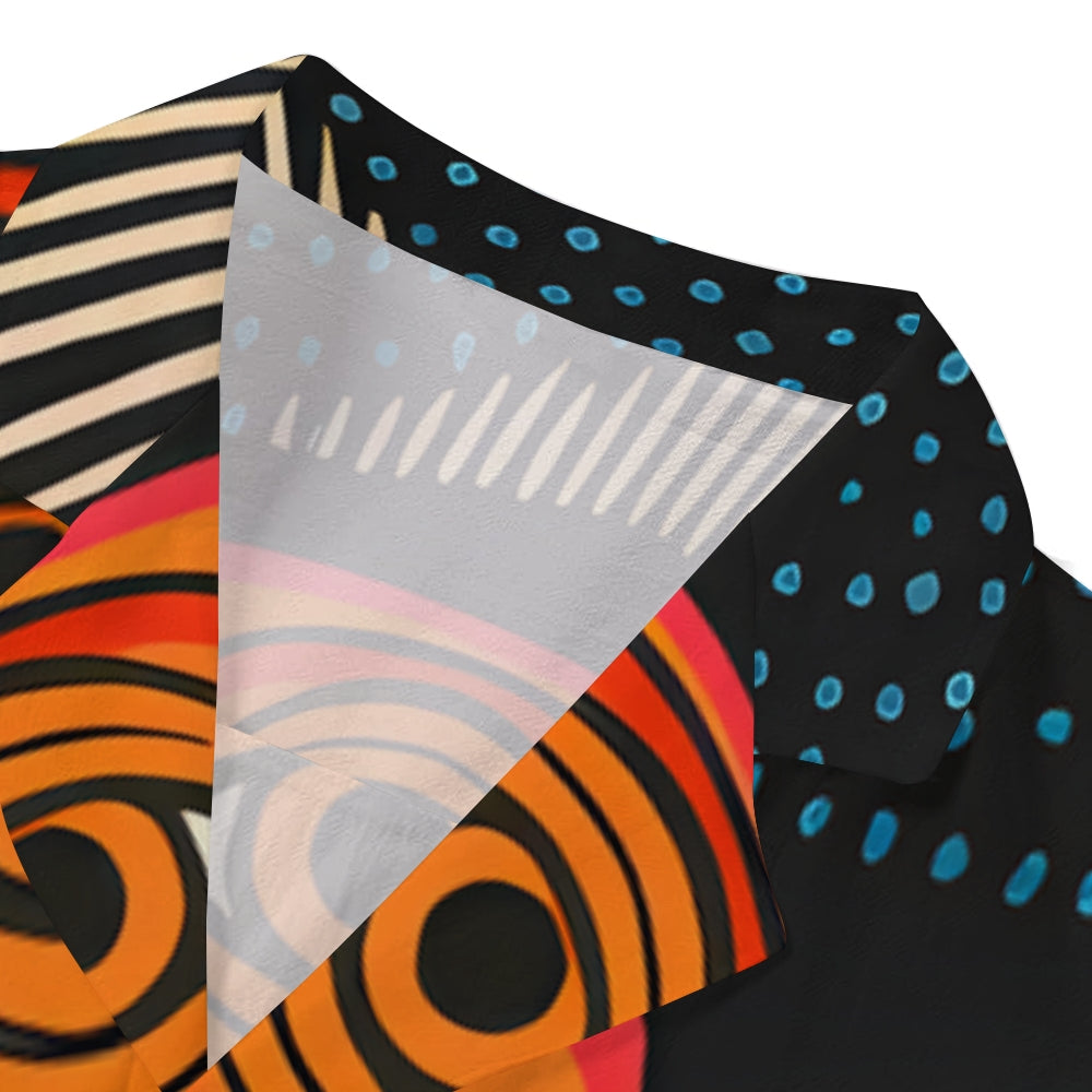 Yayoi Kusama Mandrill Japanese Style Camp Shirt