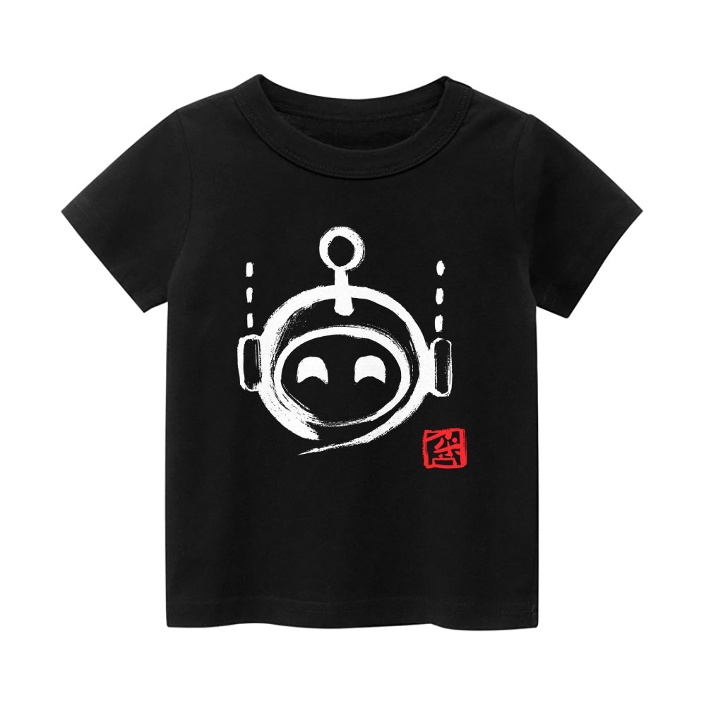 Apollo-san Vintage Kids Cotton T-shirt