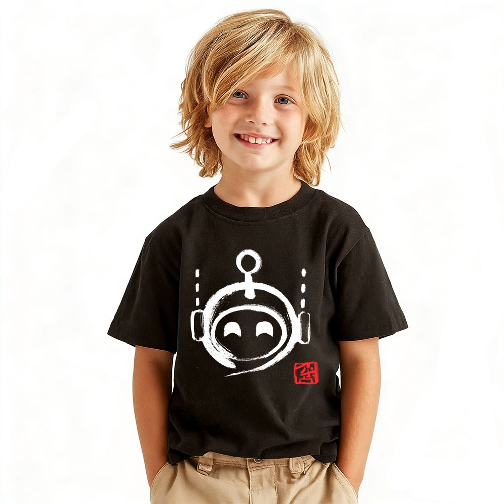Apollo-san Vintage Kids Cotton T-shirt