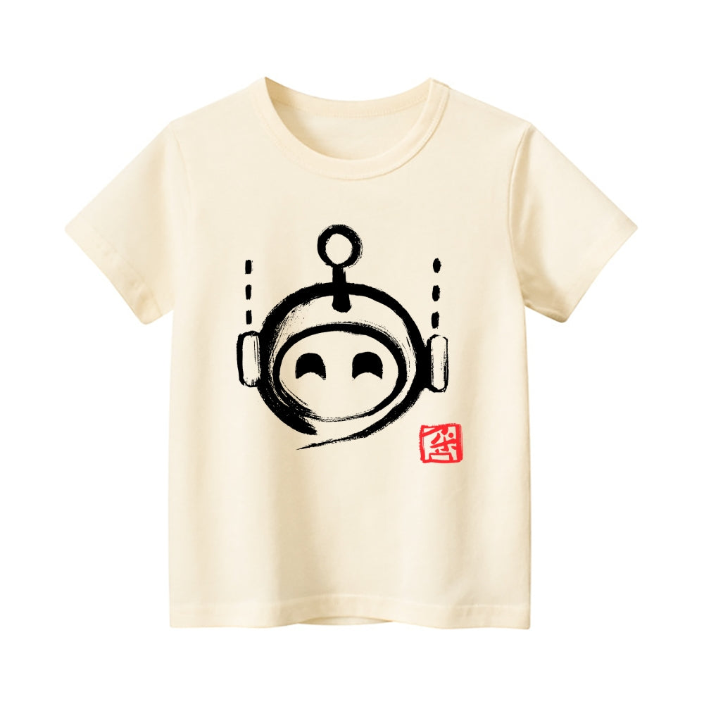 Apollo-san Vintage Kids Cotton T-shirt
