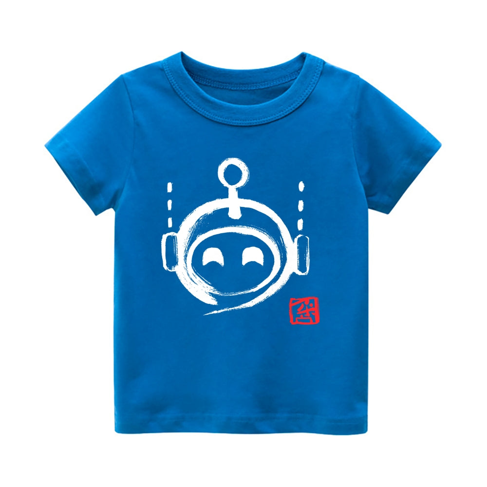 Apollo-san Vintage Kids Cotton T-shirt