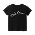 Cat Vintage Kids Cotton T-shirt