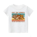 Cat Vintage Kids Cotton T-shirt