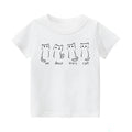 Cat Vintage Kids Cotton T-shirt