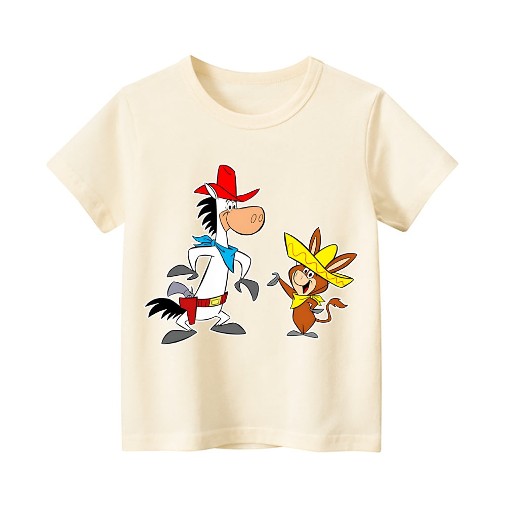 Quick Draw McGraw Vintage Kids Cotton T-shirt