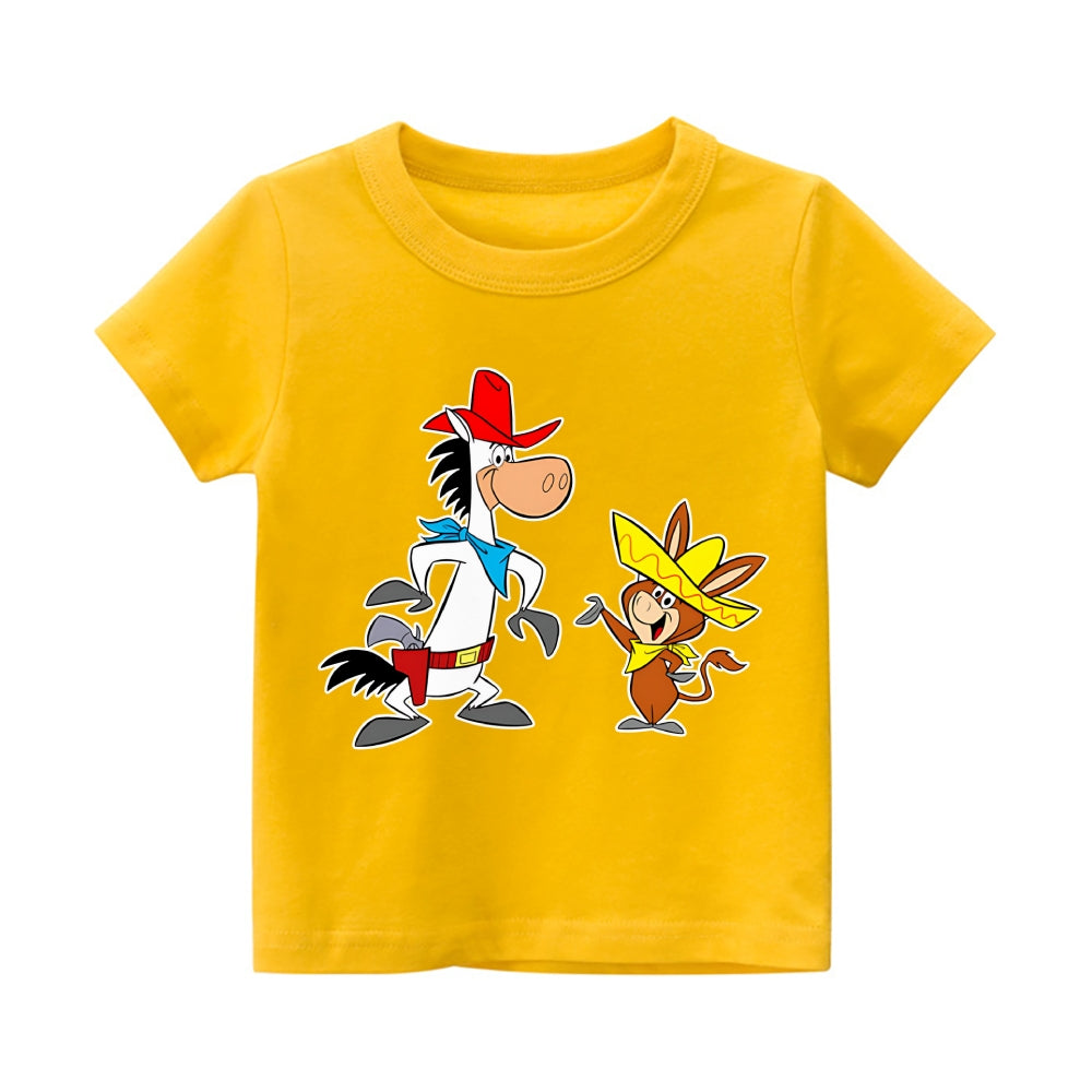 Quick Draw McGraw Vintage Kids Cotton T-shirt