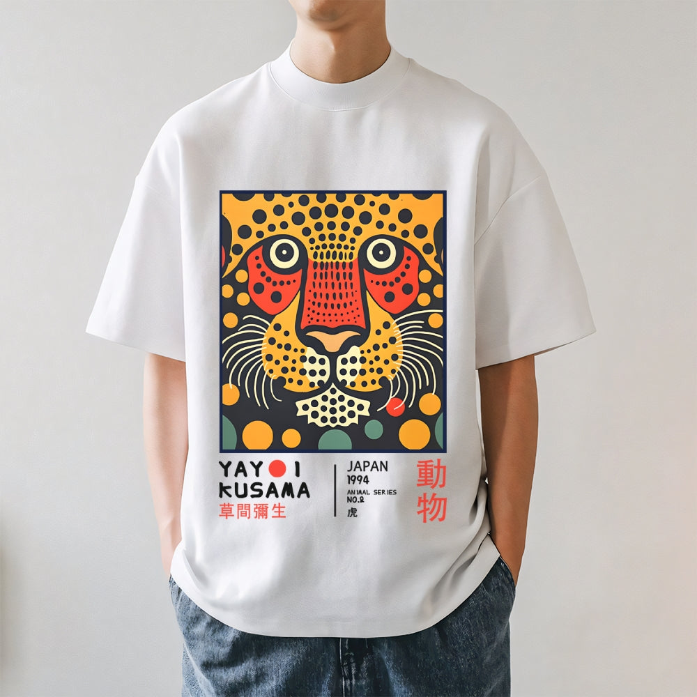 Yayoi Kusama Tiger Japanese Style Classic Tee