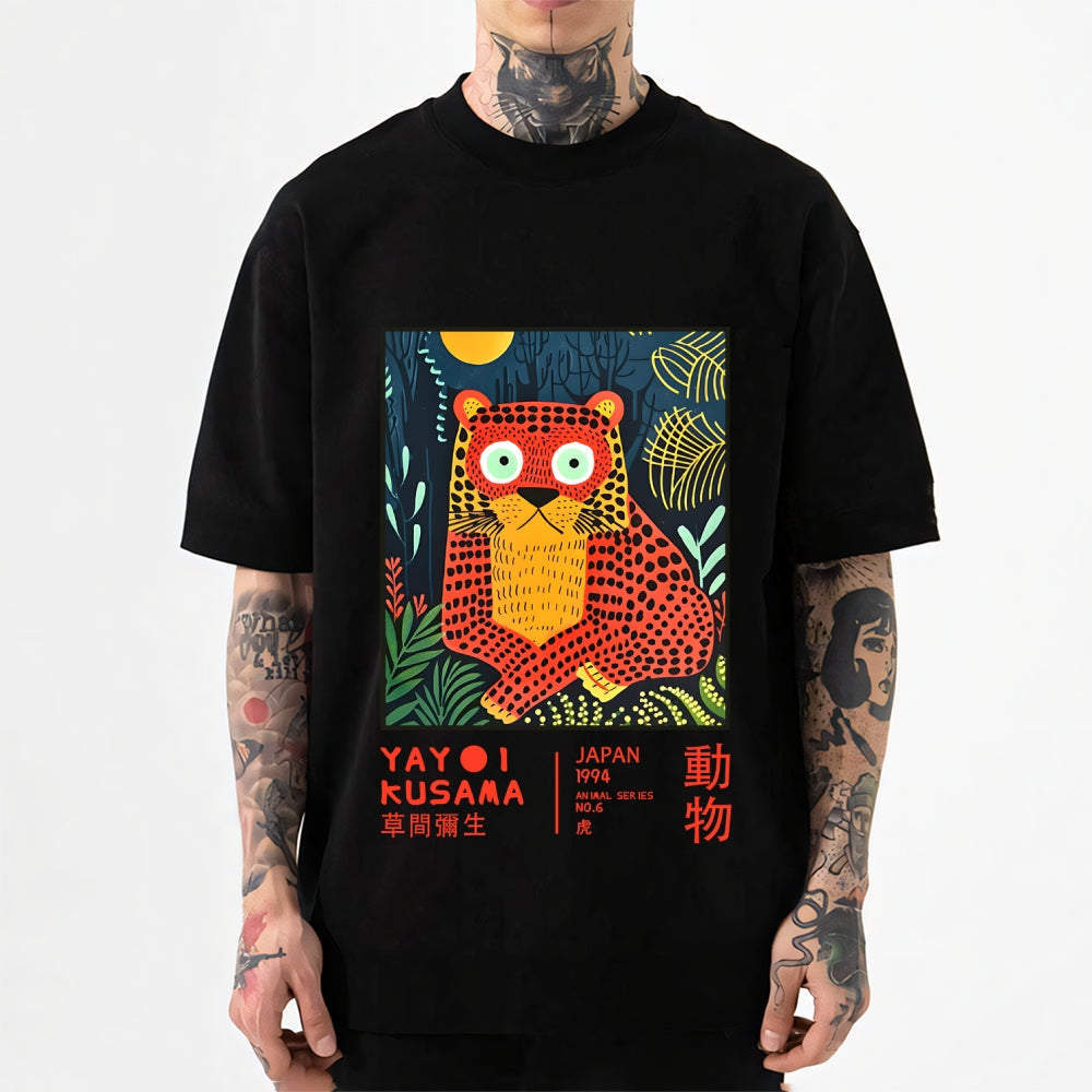 Yayoi Kusama Tiger Japanese Style Classic Tee