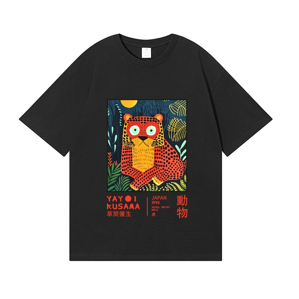 Yayoi Kusama Tiger Japanese Style Classic Tee