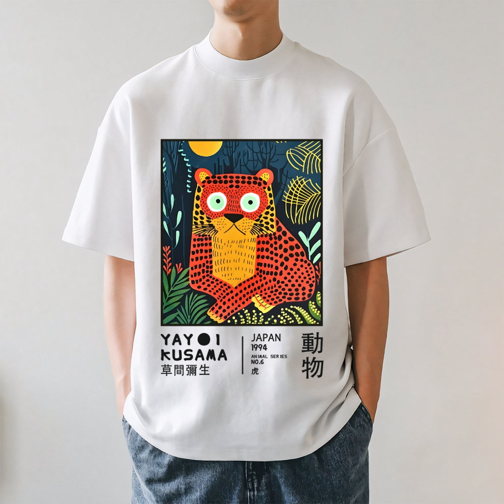 Yayoi Kusama Tiger Japanese Style Classic Tee