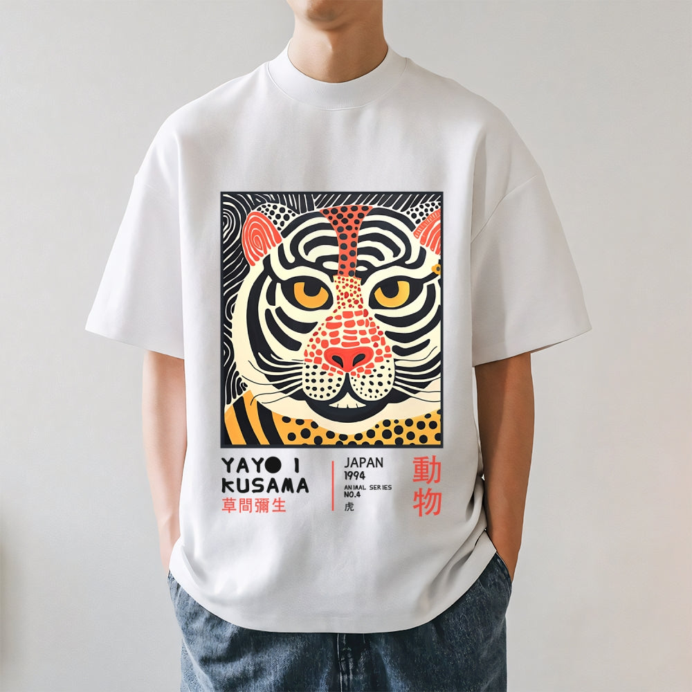 Yayoi Kusama Tiger Japanese Style Classic Tee