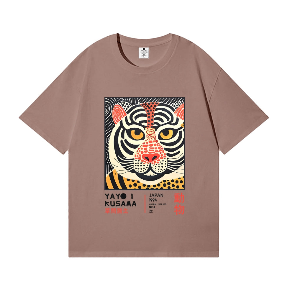Yayoi Kusama Tiger Japanese Style Classic Tee
