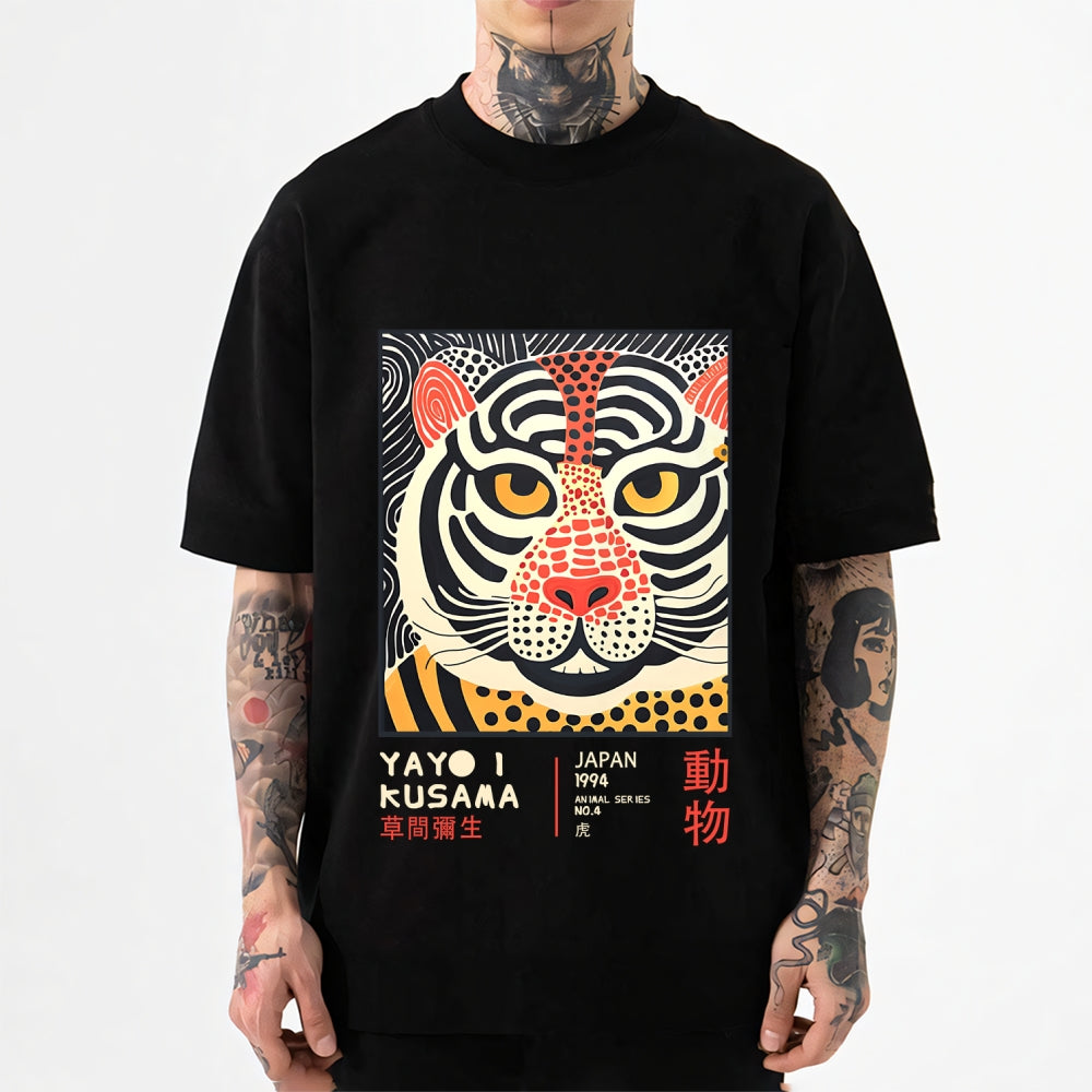 Yayoi Kusama Tiger Japanese Style Classic Tee