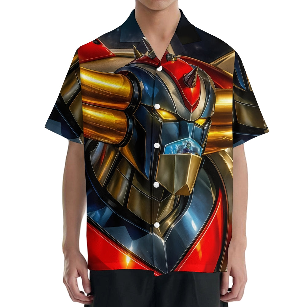 Grendizer Japanese Style Camp Shirt