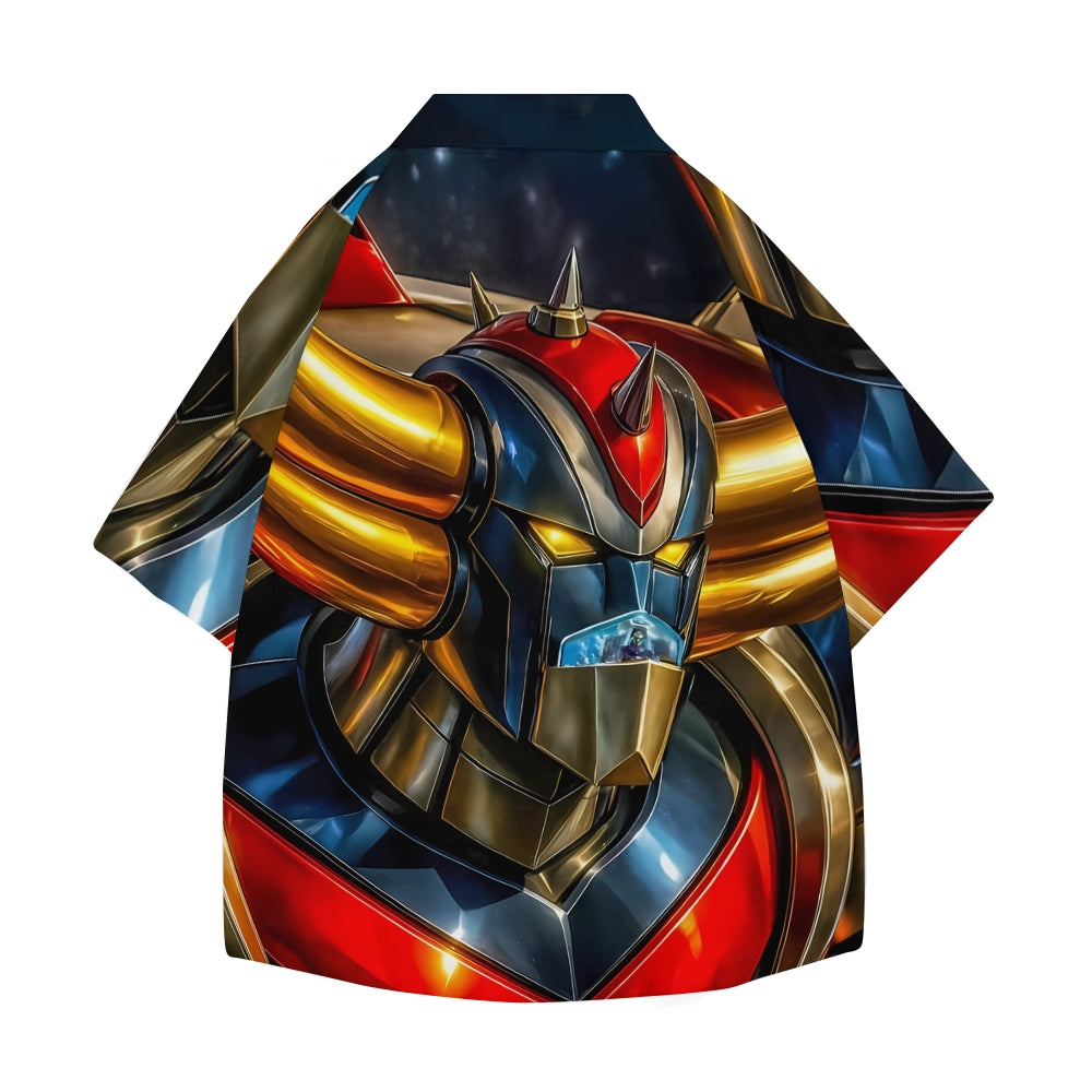 Grendizer Japanese Style Camp Shirt