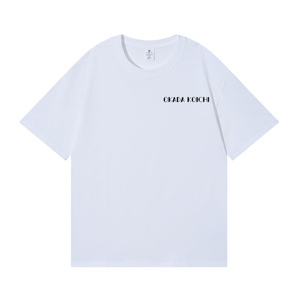 Okada Koichi Fuji Mt Back Art Cotton Tee
