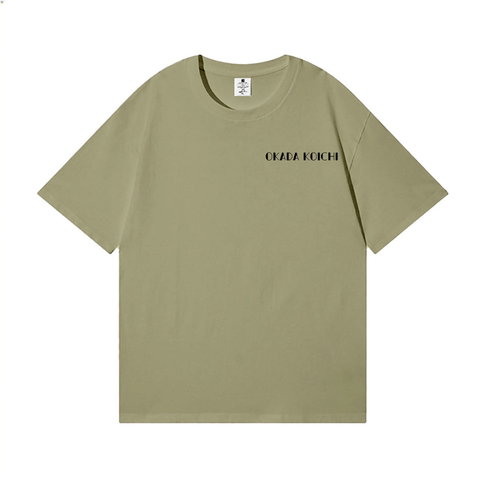 Okada Koichi Fuji Mt Back Art Cotton Tee