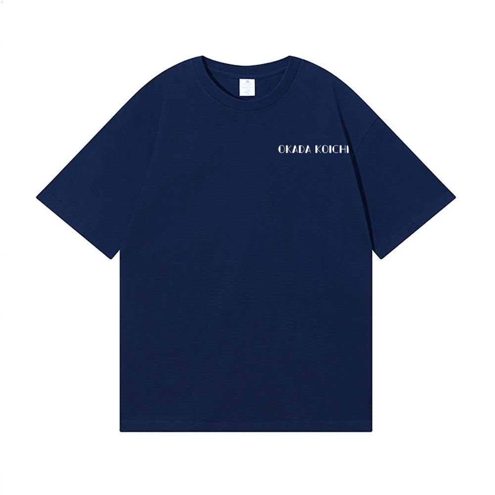 Okada Koichi Fuji Mt Back Art Cotton Tee