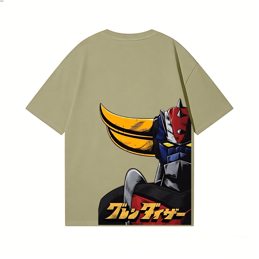 Grendizer Back Art Cotton Tee