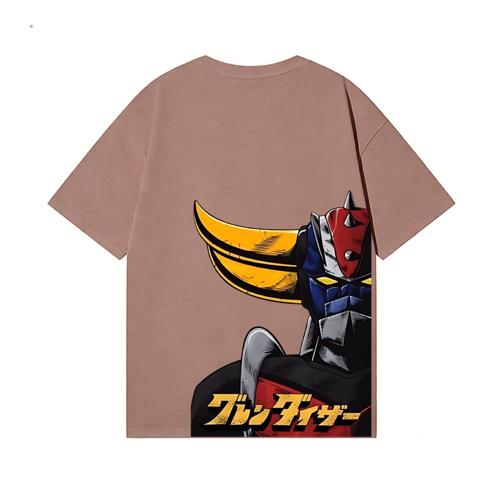 Grendizer Back Art Cotton Tee