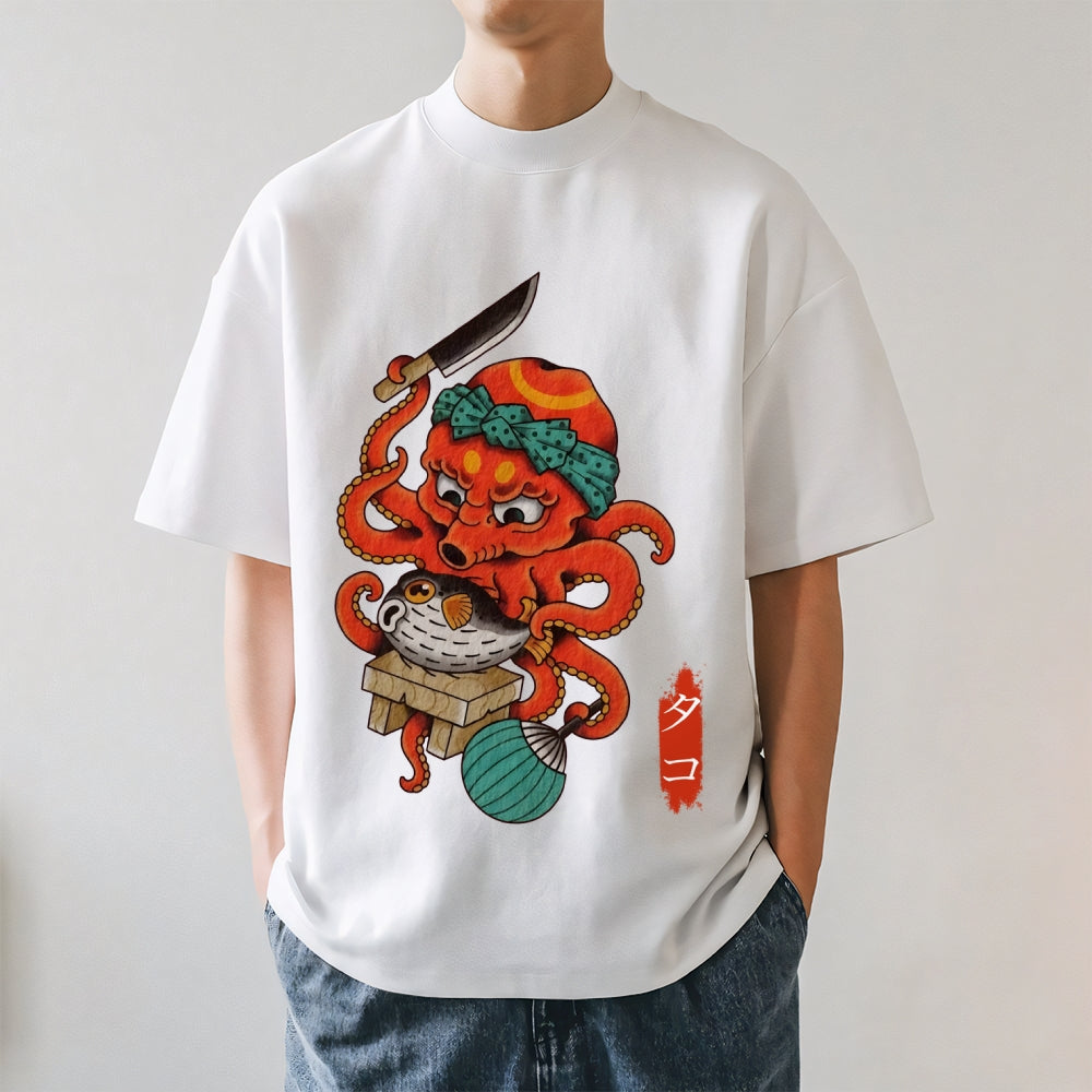 Tattoo Octopus Japanese Style Classic Tee