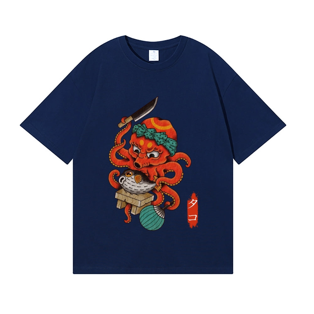 Tattoo Octopus Japanese Style Classic Tee