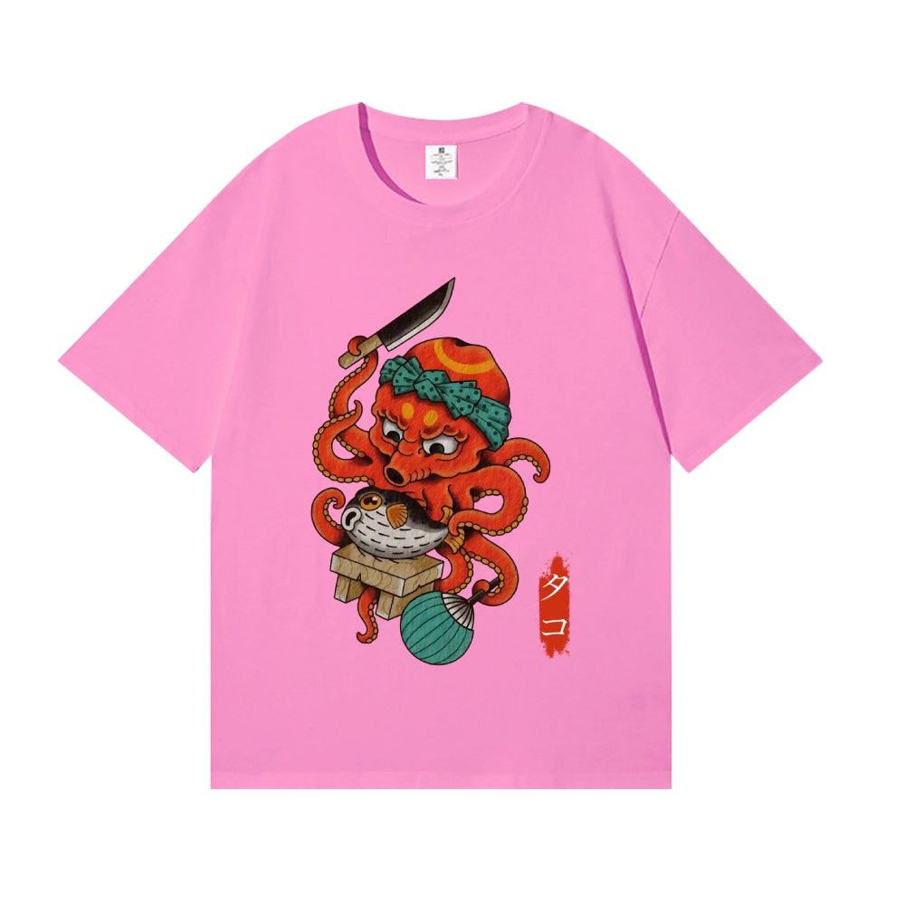 Tattoo Octopus Japanese Style Classic Tee