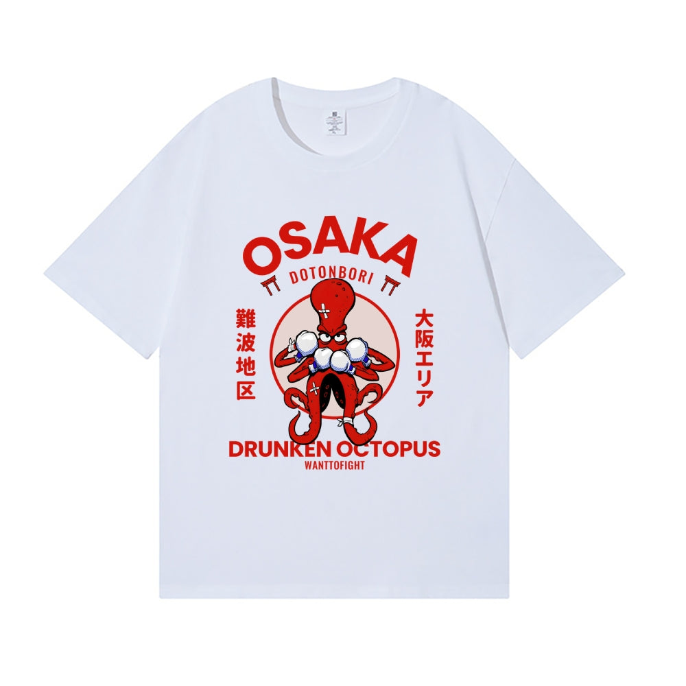 Drunken Octopus Japanese Style Classic Tee