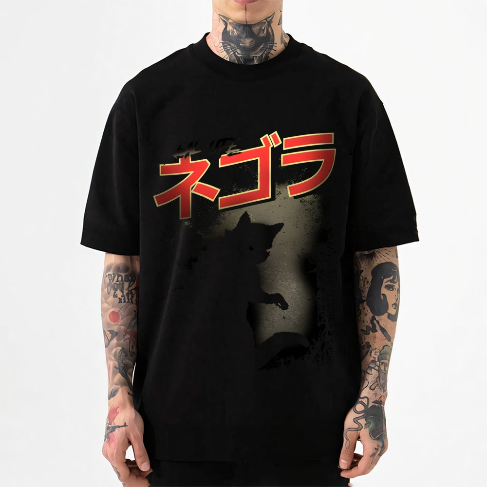 Kaiju Cat Japanese Style Classic Tee
