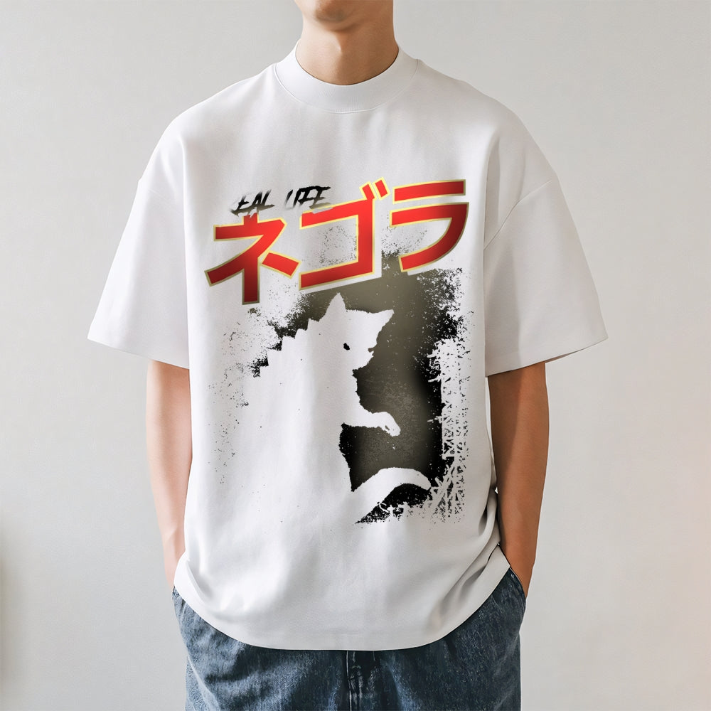Kaiju Cat Japanese Style Classic Tee
