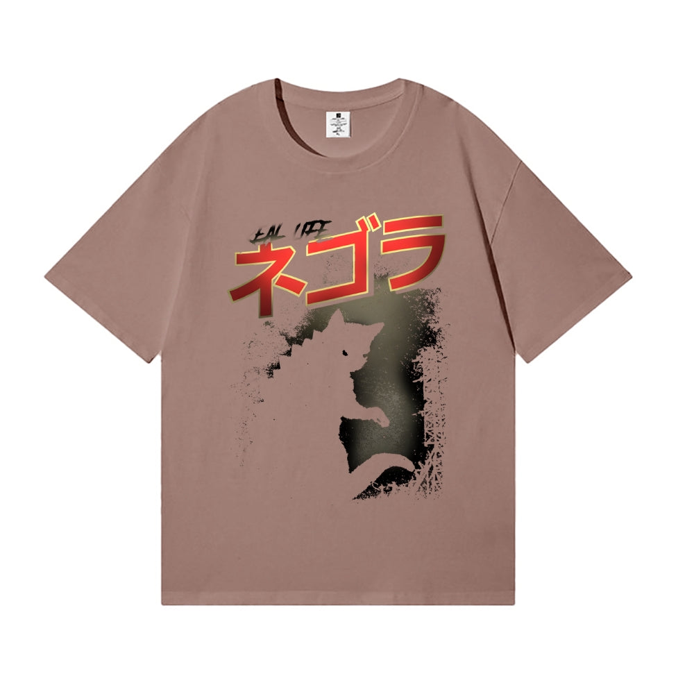 Kaiju Cat Japanese Style Classic Tee