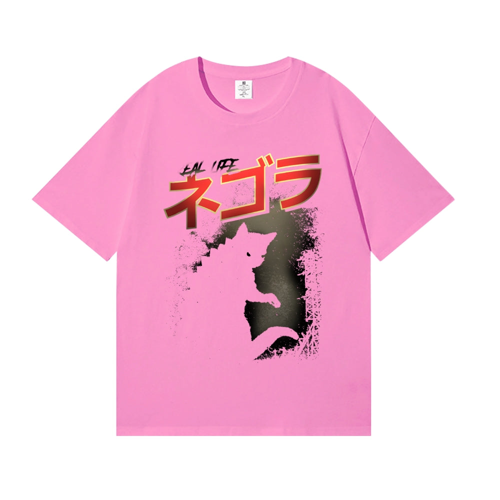 Kaiju Cat Japanese Style Classic Tee