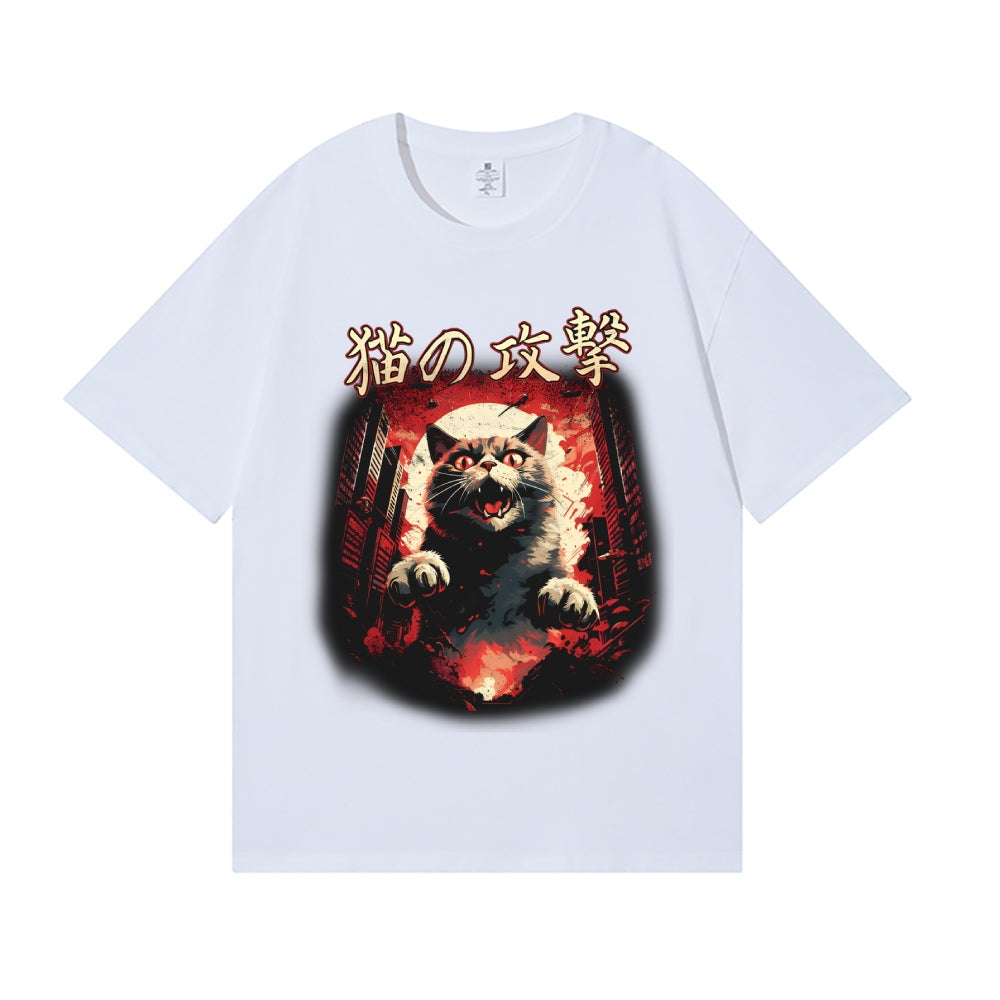 Kaiju Cat Japanese Style Classic Tee