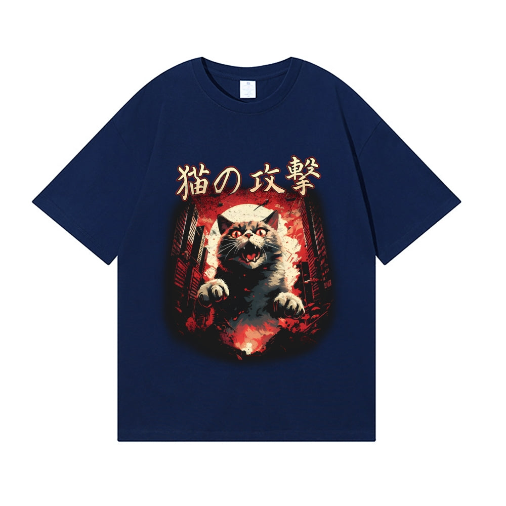 Kaiju Cat Japanese Style Classic Tee